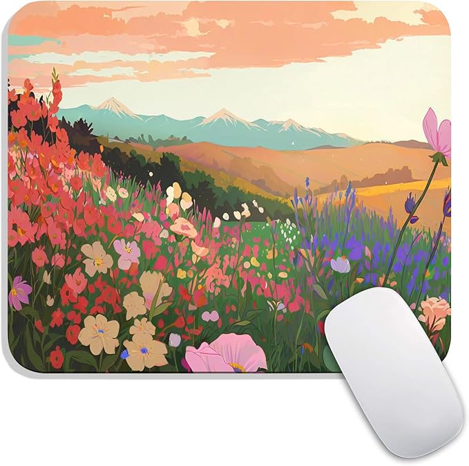 Armanza Square Mouse Pad Natural Scenery, Personalized Premium-Textured Custom by Armanza
