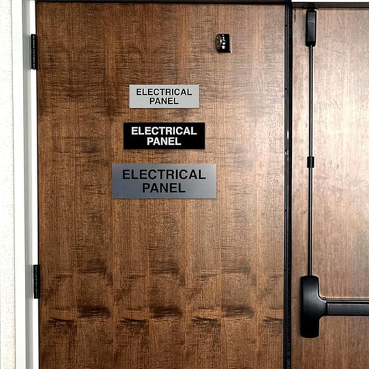 All Quality Basic Electrical Panel Sign - Image 2