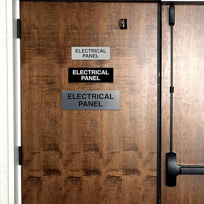 All Quality Basic Electrical Panel Sign - Image 2