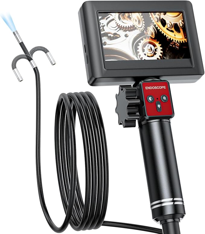 Two-Way Articulating Borescope Camera by TGJOR