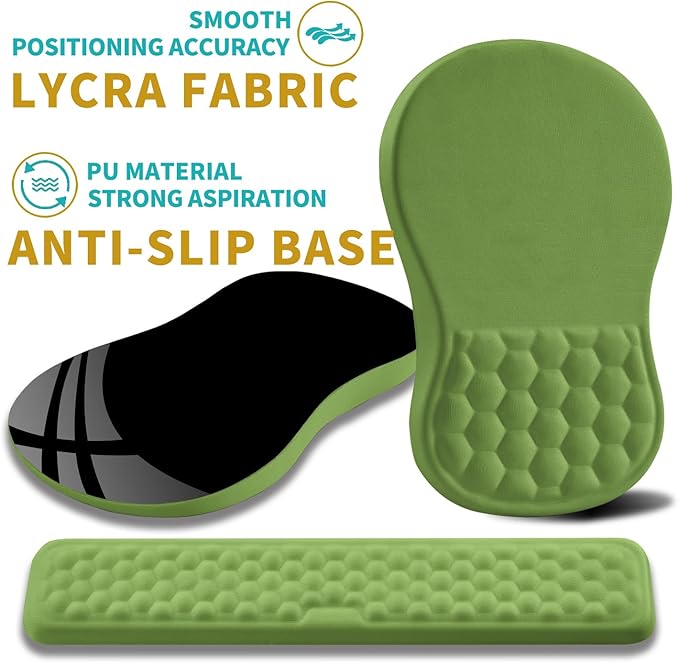Hokafenle 2 in 1 Ergonomic Mouse Pad Wrist Support & Wrist Rest - Image 6