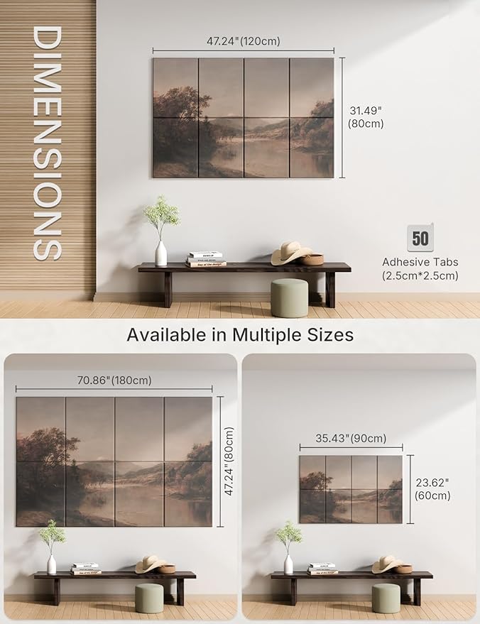Wall Art Acoustic Panels, Decorative Sound Absorbing Panels - Image 5