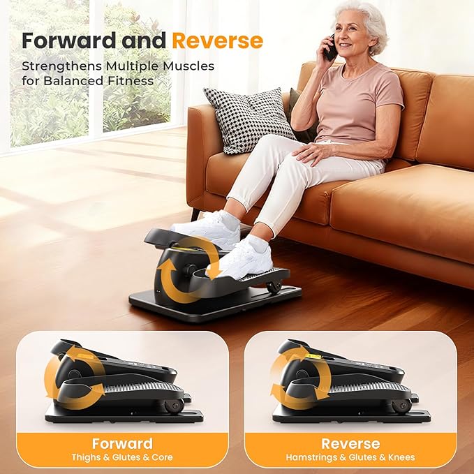 Under Desk Elliptical Machine, Ellipse Leg Exerciser as Seen on TV - Image 6