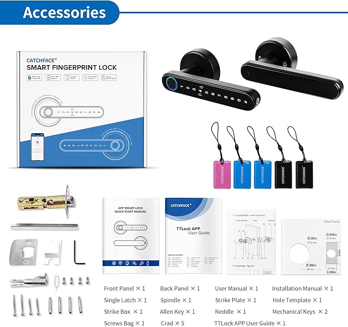 CATCHFACE Smart Fingerprint Lock - Image 8