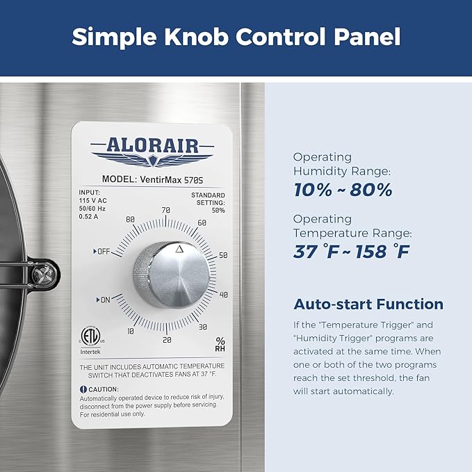 ALORAIR 570CFM Crawlspace Ventilation Fan - Image 4