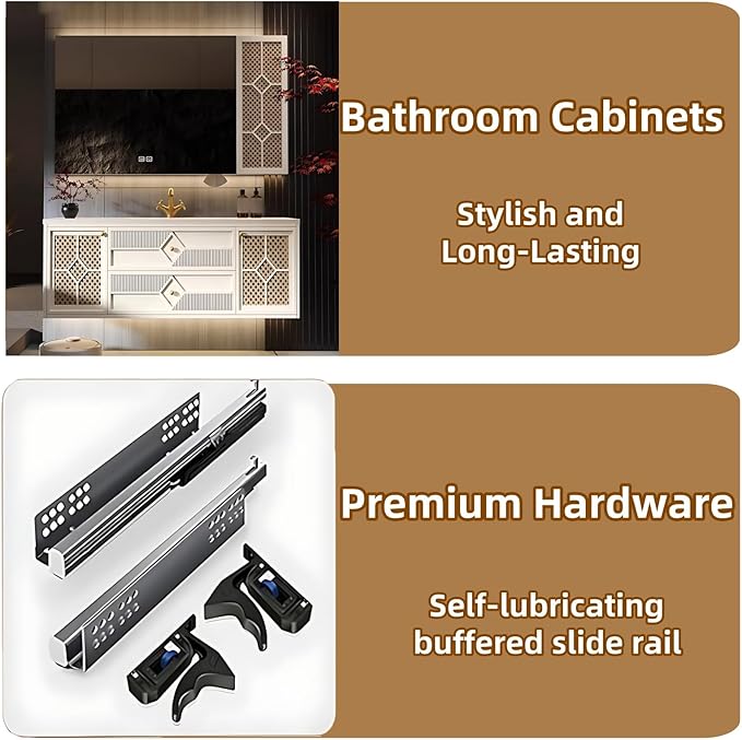 68IN Luxury Floating Bathroom Vanity - Image 4