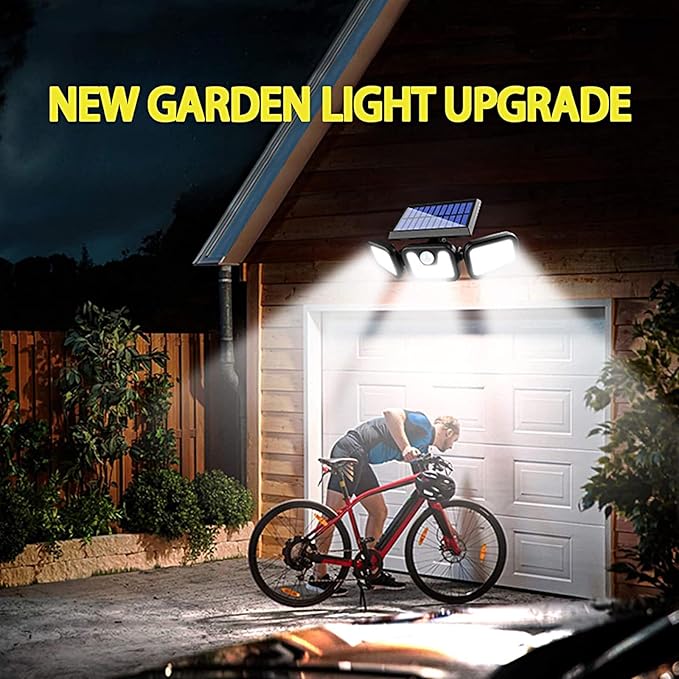AVJONE Solar Lights Outdoor, 3000LM Super Bright Motion Sensor Outdoor Lights - Image 8