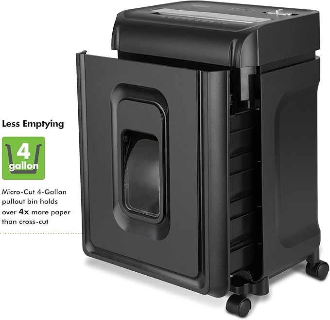 Aurora AU830MA High-Security 8-Sheet Micro-Cut Paper and Credit Card Shredder/ - Image 4