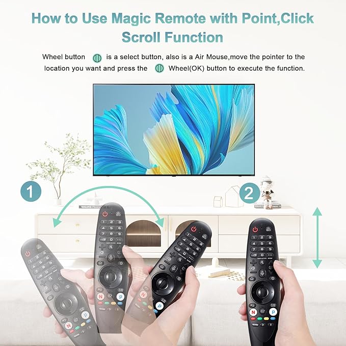 Voice Magic Remote Control for LG MR20GA AKB75855501with Voice and Pointer Also - Image 5