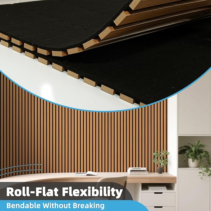 Art3d 2-Pack Acoustic Wood Slat Wall Panel - Image 6