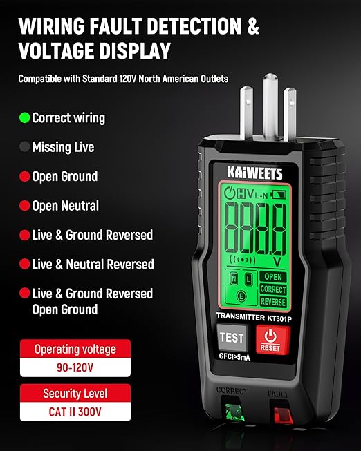 KAIWEETS Circuit Breaker Finder - Image 4