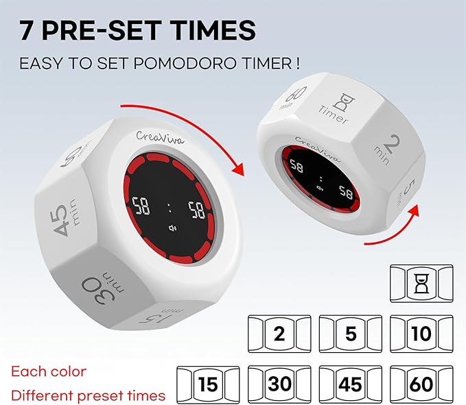 Flip Cube Pomodoro Timer - Image 2