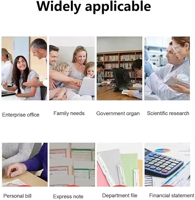 FILFEEL Hand Crank Paper Shredder, Portable Manual Document Shredder - Image 9