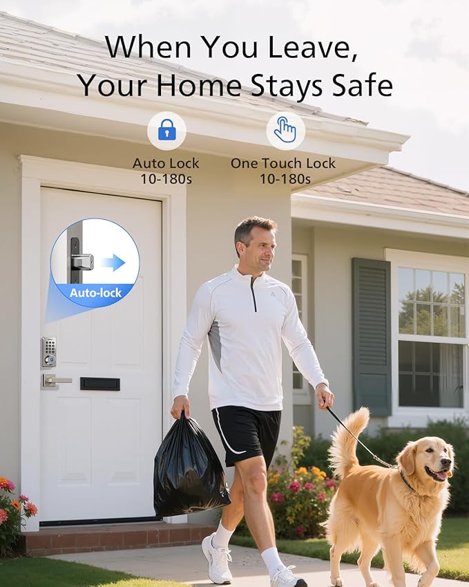 Philips Wi-Fi Door Lock, WiFi Smart Lock Keyless Entry Deadbolt - Image 7