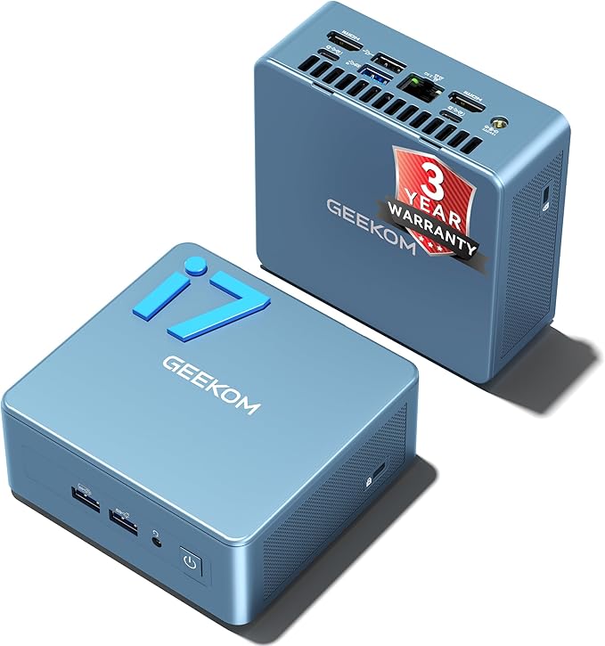 GEEKOM Mini PC IT12 With Intel i7-1280P Mini Computers, 16GB RAM/1TB SSD by GEEKOM