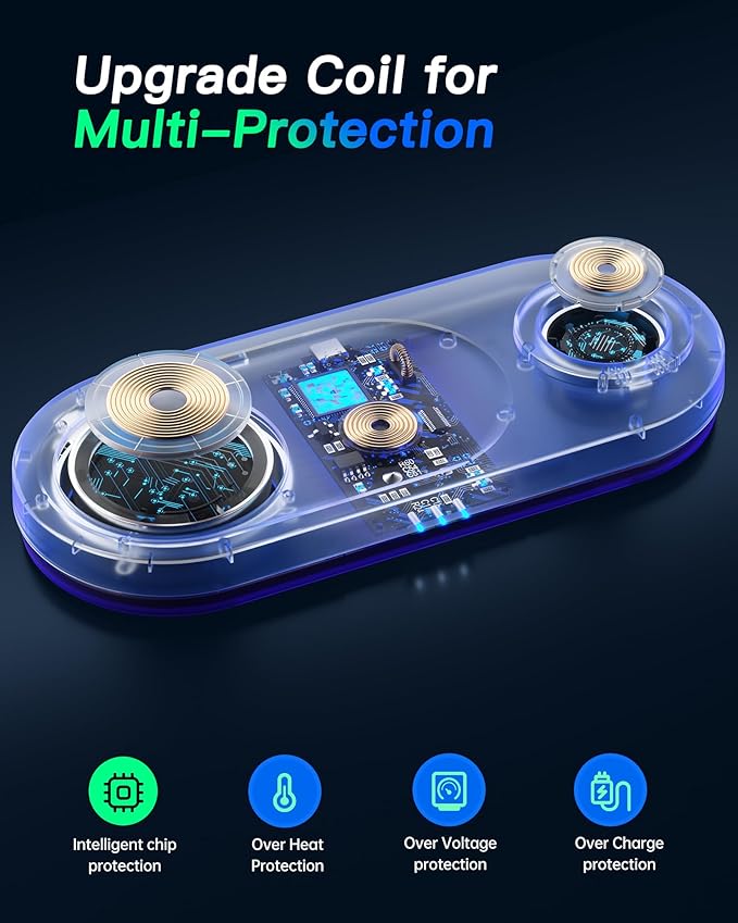 Upgraded 3 in 1 Wireless Charging Station - Image 5
