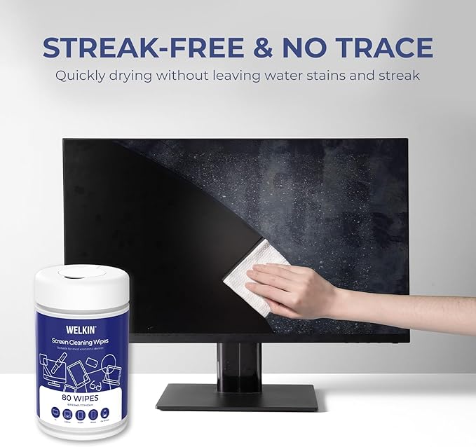 WELKIN 80 * 2 Electronics Cleaning Wipes - Image 2