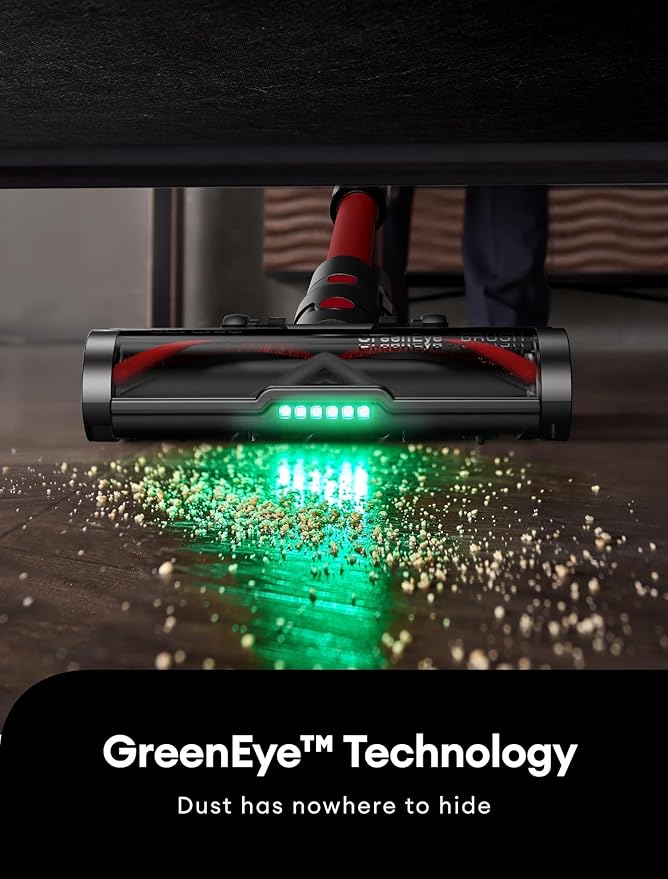 Ultenic Cordless Vacuum Cleaner, 550W/50Kpa, 60Mins Runtime, 180°Bendable Wand - Image 5