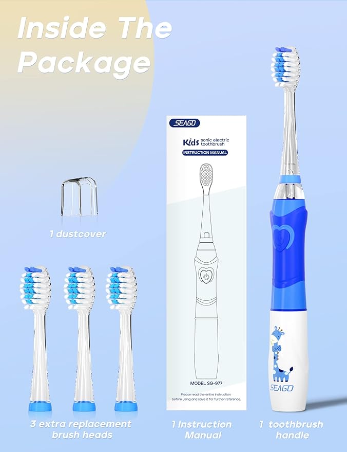 SEAGO Kids Electric Toothbrush - Image 6