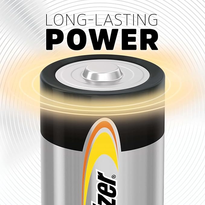 Energizer Alkaline Power D Batteries 12 Count, Long-Lasting Alkaline Size D - Image 2