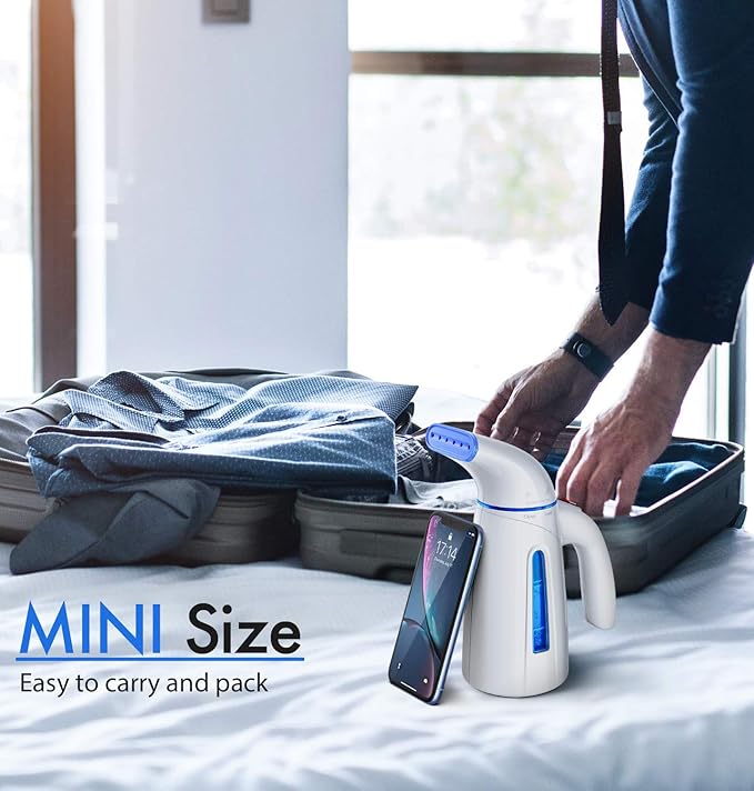OGHom Steamer for Clothes, Handheld Clothing Steamer for Garment, 240ml Big - Image 5