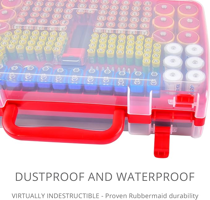 Aptbyte Battery Organizer Storage Holder Box Case - Image 4