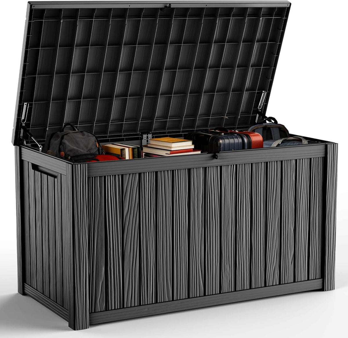 drato 200 gallon deck box, waterproof resin large, main product view