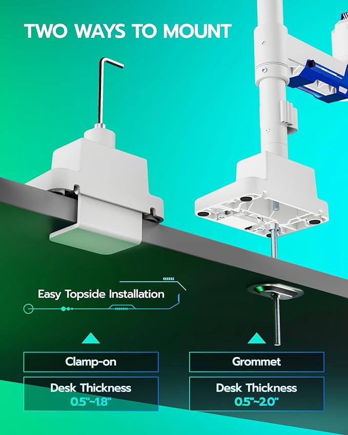 ARES WING CoreArm Single Monitor Mount - Image 8