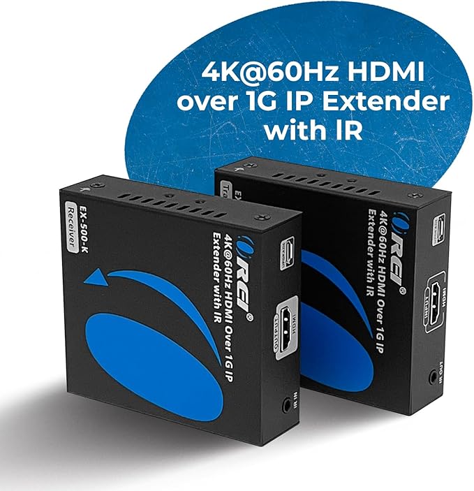 OREI 4K HDMI Extender Over IP CAT6 - Image 2