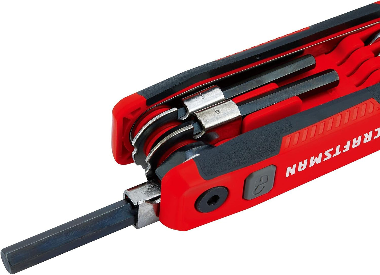 CRAFTSMAN Hex Key Set, MM, Folding Locking 8 Piece (CMHT26024)