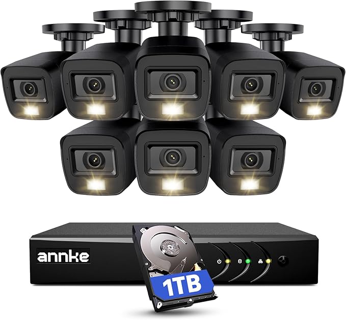 ANNKE 3K Lite Wired Security Camera System Outdoor by ANNKE