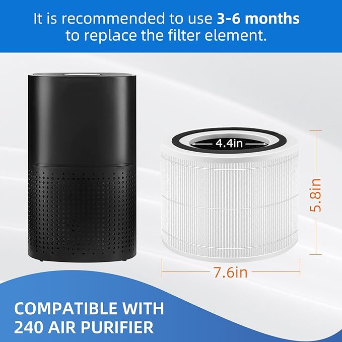 240 True HEPA Replacement Filter - Image 4