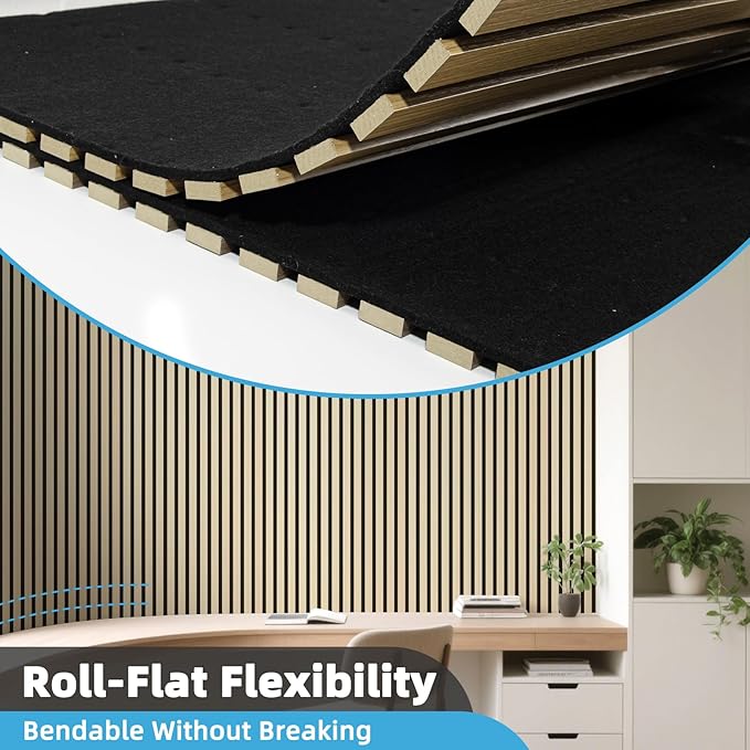Art3d 1-Pack Acoustic Wood Slat Wall Panel - Image 6