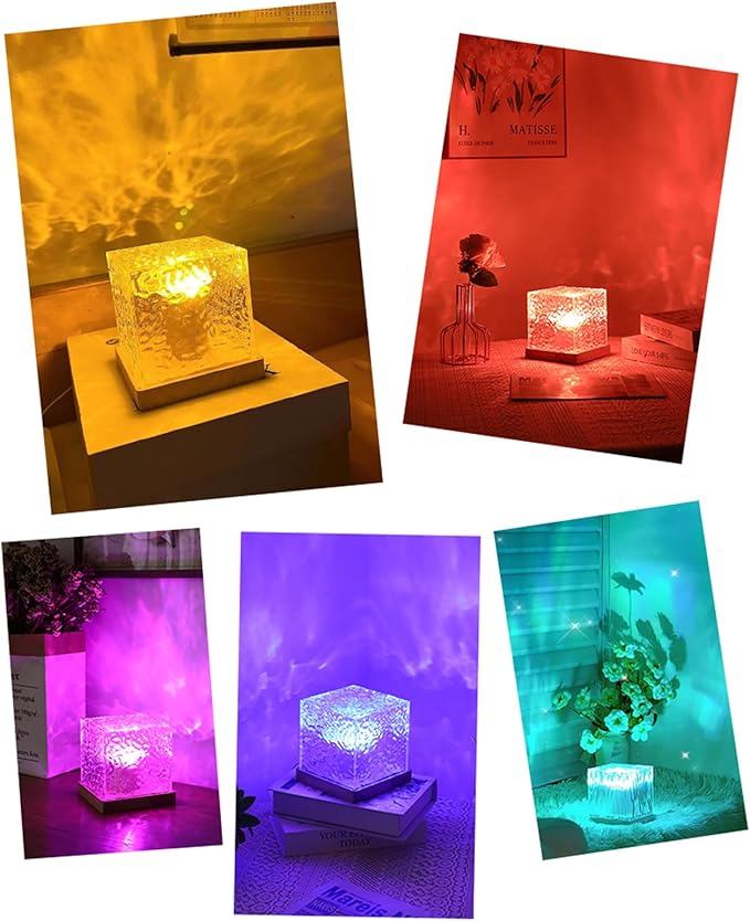 Growalleter Ocean Wave Projection Lamp, 16 Color RGB Mood Light - Image 6