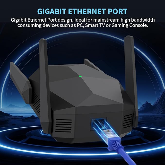 2025 AX3000 WiFi 6 Range Extender, WiFi Extender Signal Booster - Image 5