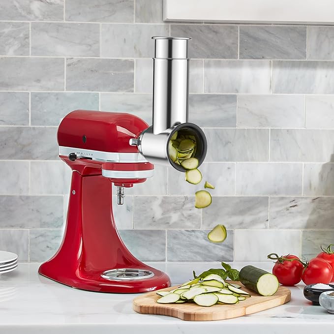 Stainless Steel Slicer Shredder Attachment - Image 5