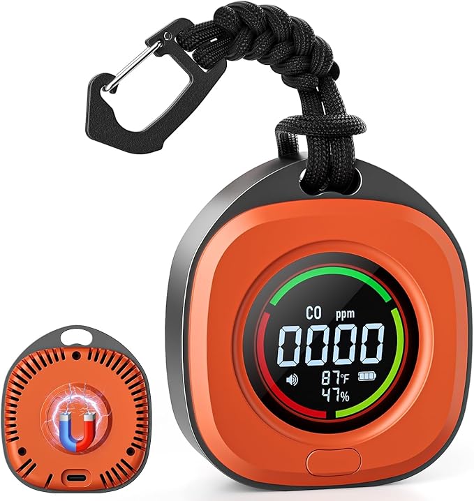 Portable Carbon Monoxide Detectors by PRIMBARBER