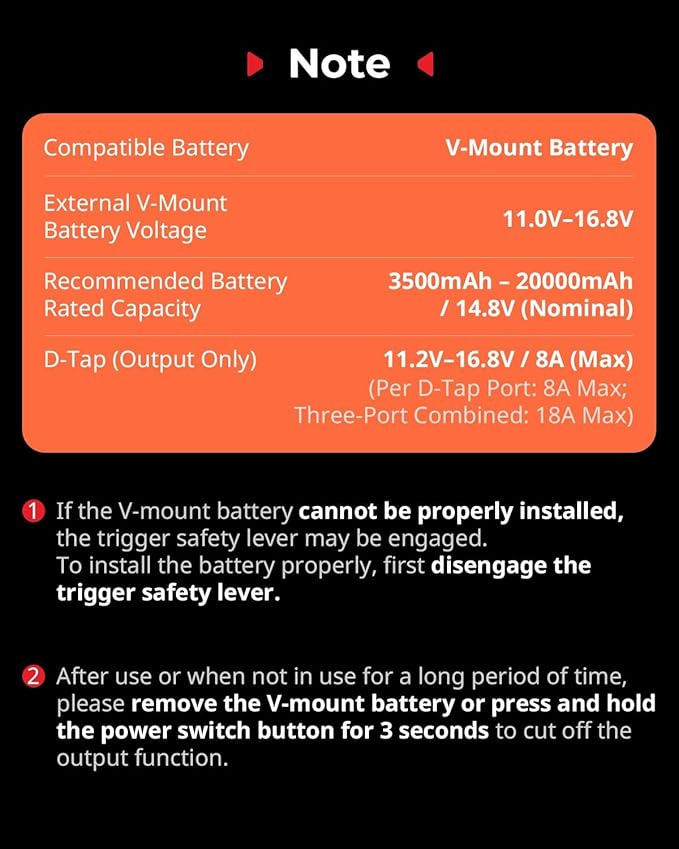 SMALLRIG V Mount Battery Plate - Image 8