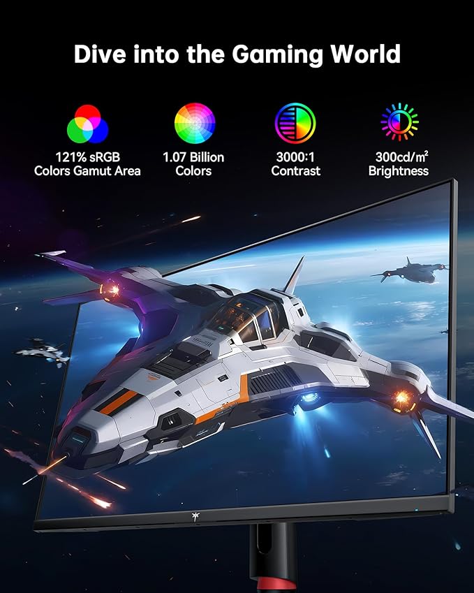 KTC 32 Inch 4K Gaming Monitor, 165Hz UHD Fast IPS Screen, Adaptive Sync - Image 6