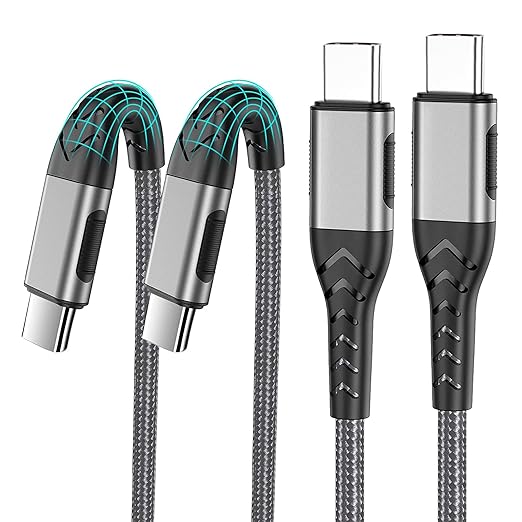 Durcord USB C Charger Cable Fast Charging, Type C to Type C Charger Braided USB by Durcord