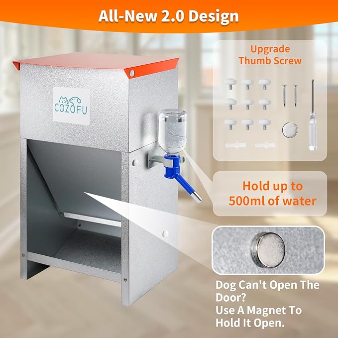 Automatic Gravity-Fed Dog Feeder - Image 2
