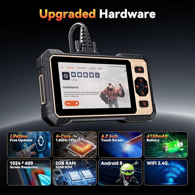 THINKCAR THINKSCAN 662 OBD2 Scanner, Car Diagnostic Tool - Image 7