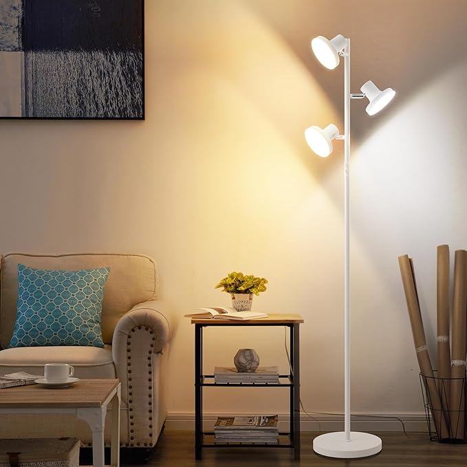 SIBRILLE 36W LED Tree Floor Lamp, Modern Dimmable Standing Lamp - Image 2
