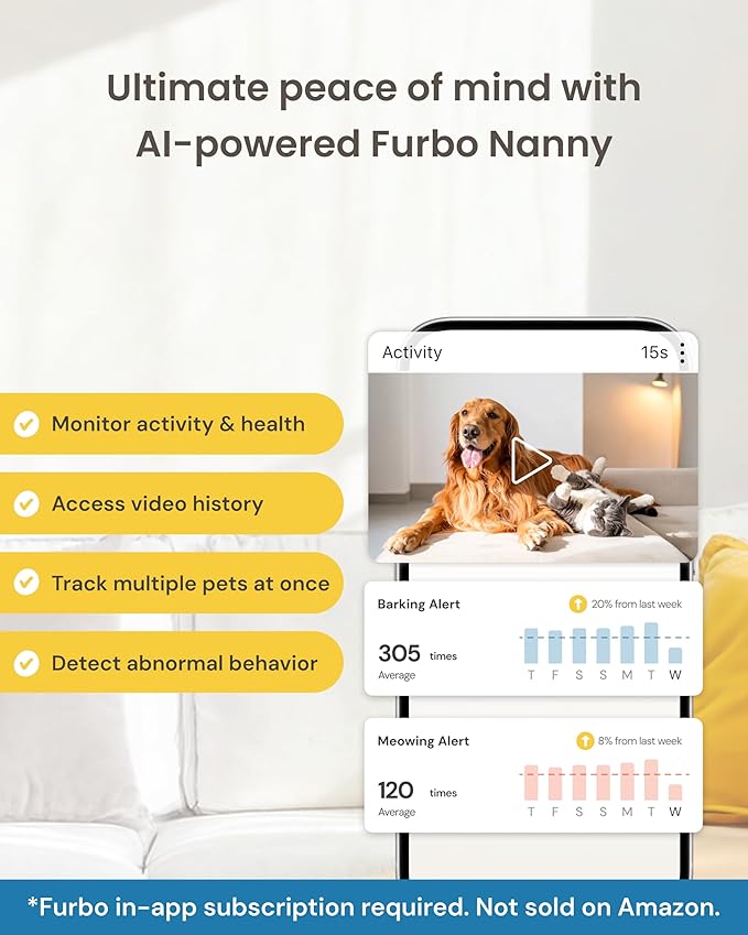 Furbo Mini 360° New 2K QHD Pet Camera - Image 7