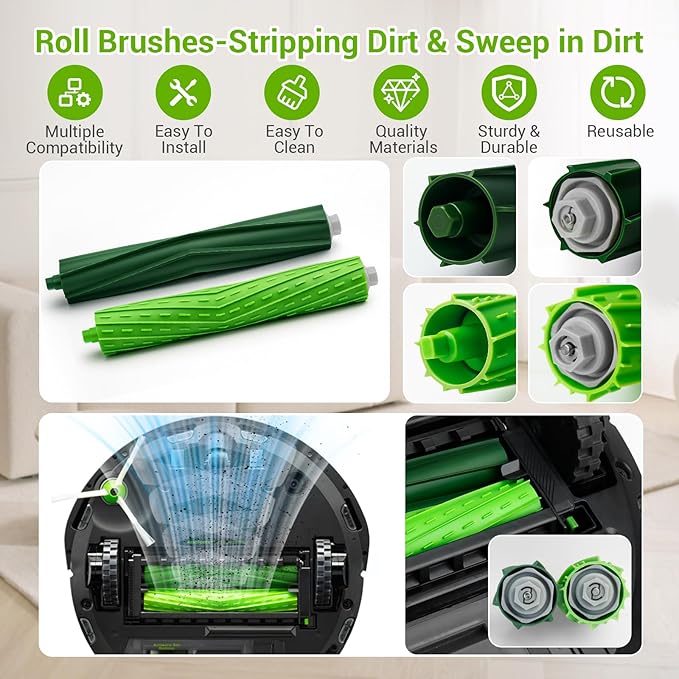Bluevisk 22 Replacement Parts for iRobot Roomba i7 i7+ i2 i3 i3+ i4 i4+ i6 i6+ - Image 4
