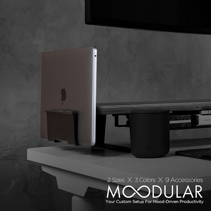 ULTRARM Moodular Add-ons Vertical Laptop Tray Black MSA-VLT - Image 2