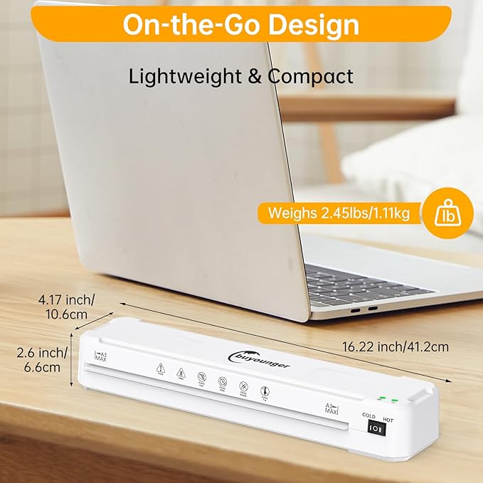 Buyounger Laminator Machine, A3 Laminator Machine - Image 4