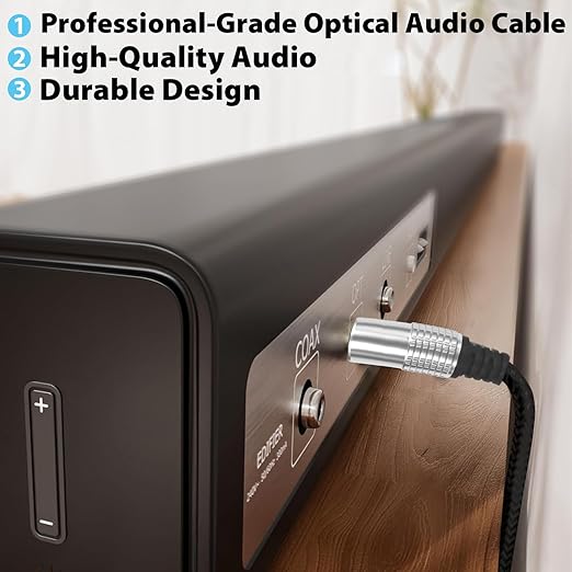 Cyberguys! Optical Audio Cable, Digital Optical Cable - Image 2