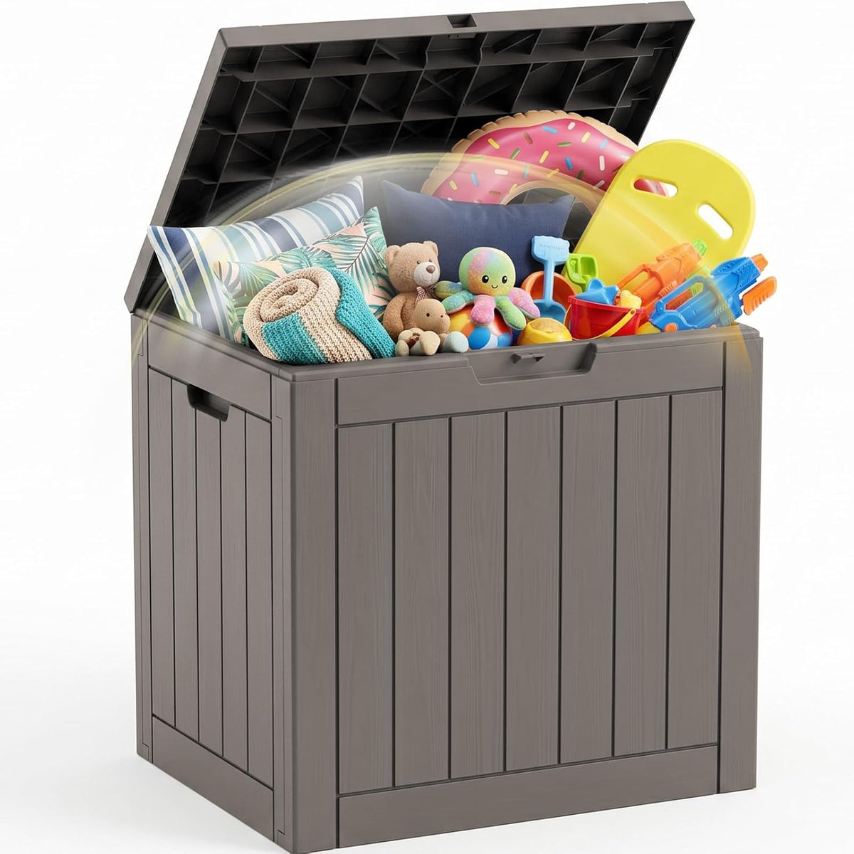 efu outdoor storage box 45 gallon deck box, main product view