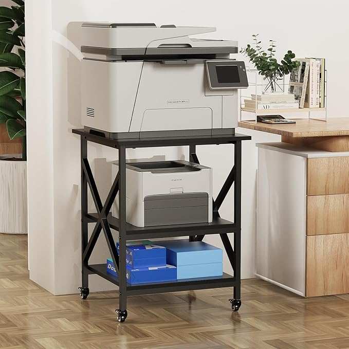 Ollieroo 3 Tier Printer Stand, Large Table - Image 3